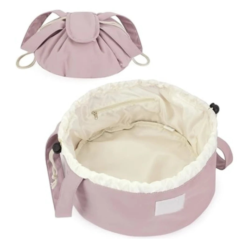 Trousse de toilette et cosmétique de grande capacité et étanche pour voyage